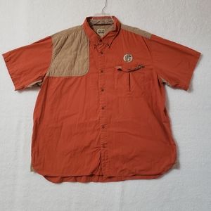 Game guard outdoors buckees shooting range short sleeve shirt mens size 4XL